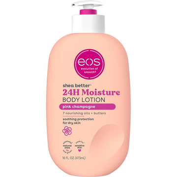 eos, Body Lotion, Shea Better Pink Champagne, 473ml