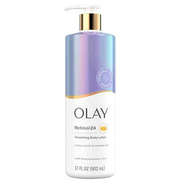 Olay, Smoothing Body Lotion, Retinol24hr, Vitamin B3 Complex, 502ml
