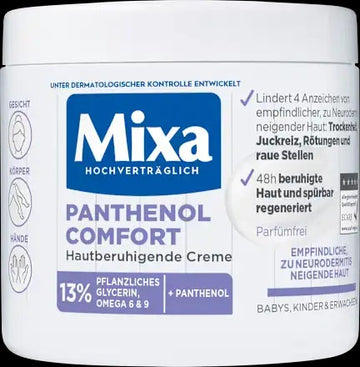 Mixa, Panthenol Comfort Body Cream, 400ml