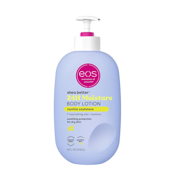 eos, Shea Better Body Lotion, Vanilla Cashmere, for Dryness