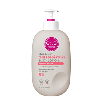 eos, Shea Better, Body Lotion, Coconut Waters, Made for Dryness, 473mL
