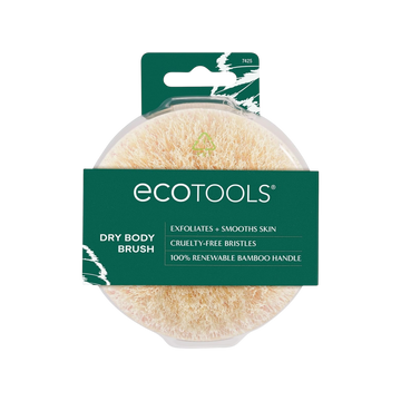 EcoTools Dry Body Brush – Exfoliating & Smoothing, Cruelty-Free, 1 Count