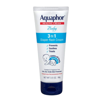 Aquaphor Baby 3-in-1 Diaper Rash Relief Cream - 99g