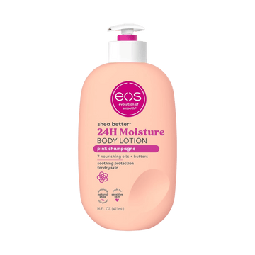 eos, Body Lotion, Shea Better Pink Champagne, 473ml
