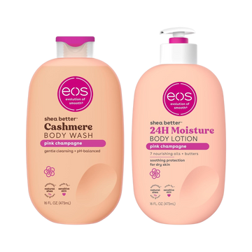 eos Shea Better Body Lotion + Body Wash – Pink Champagne
