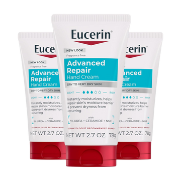 Eucerin Advanced Repair Hand Creme – Unscented, 2.7 oz
