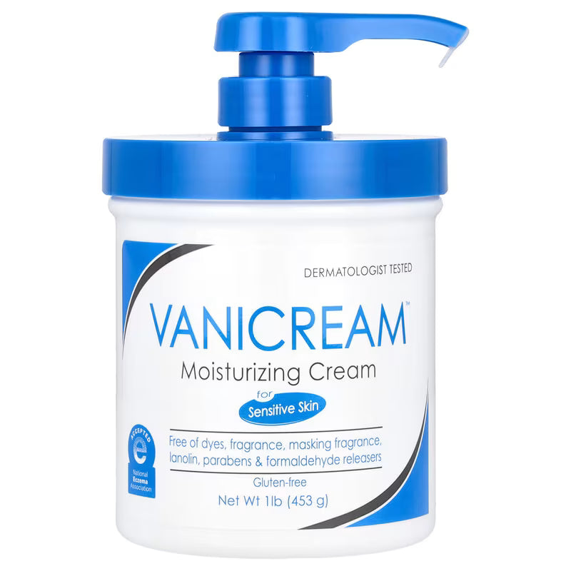 Vanicream, Moisturizing Cream, For Sensitive Skin, 453g