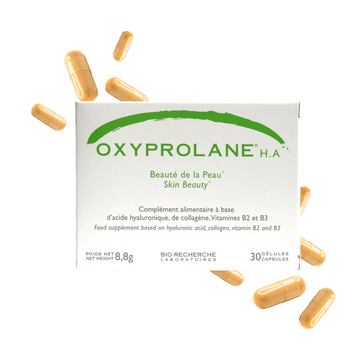 Oxyprolane, Skin Supplement, H.A with Hyaluronic Acid, 30 Capsules