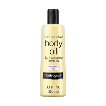 Neutrogena Body Oil – Light Sesame Formula, Fragrance Free, 8.5 fl oz