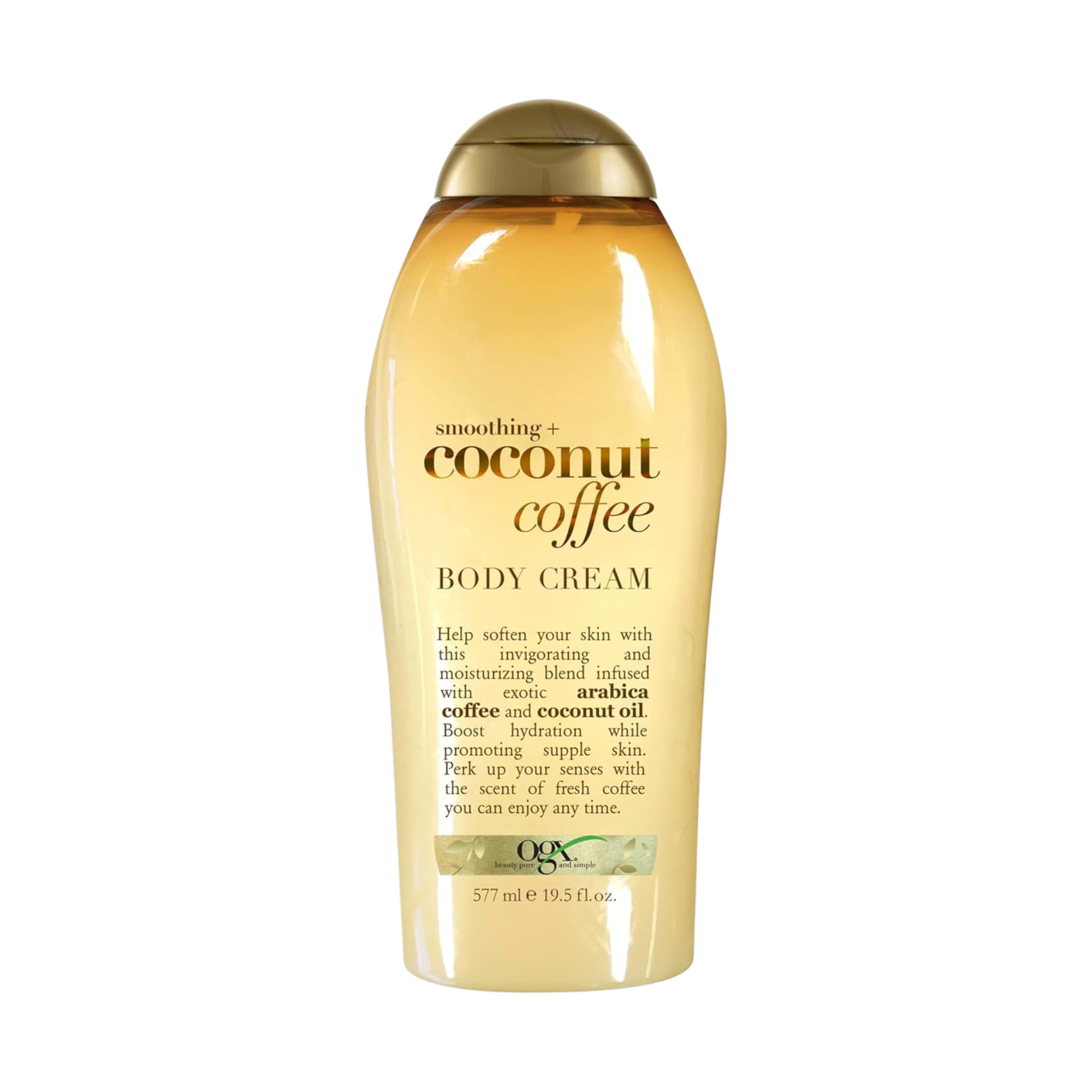 OGX Smoothing + Coconut Coffee Body Cream – 19.5 oz