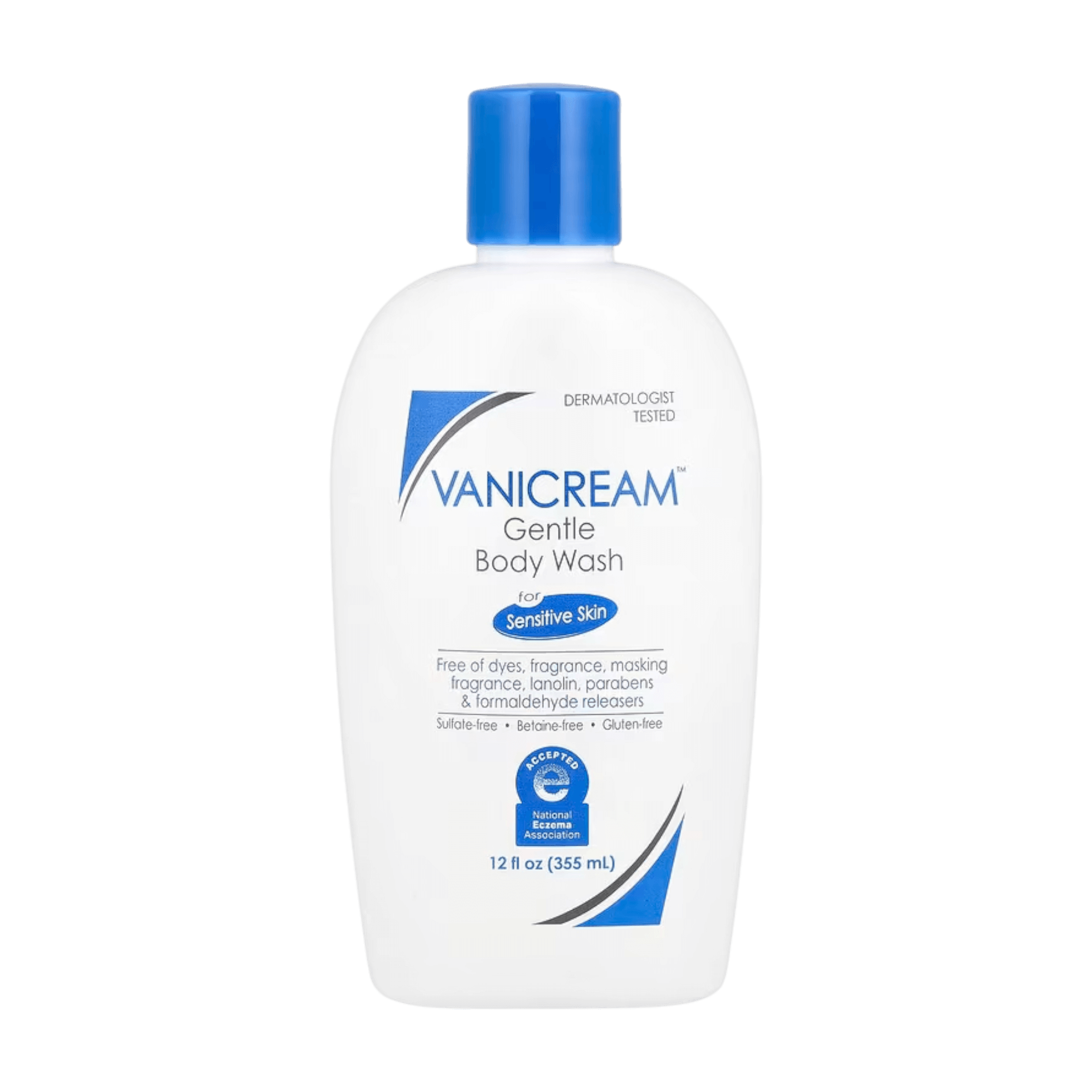 Vanicream, Gentle Body Wash, For Sensitive Skin Fragrance-Free, 355ml