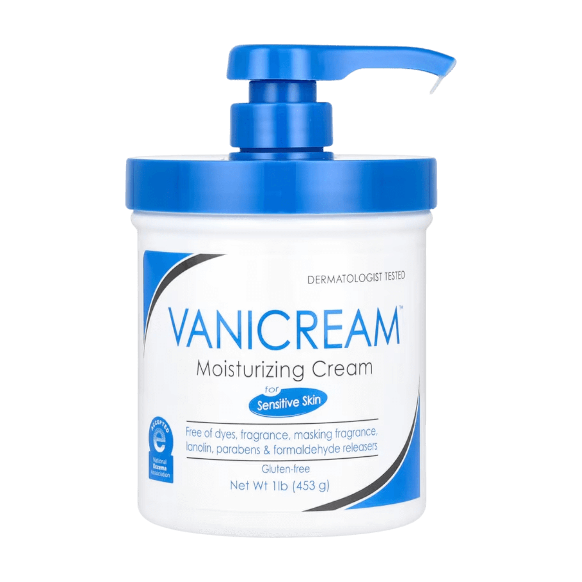 Vanicream, Moisturizing Cream, For Sensitive Skin, 453g