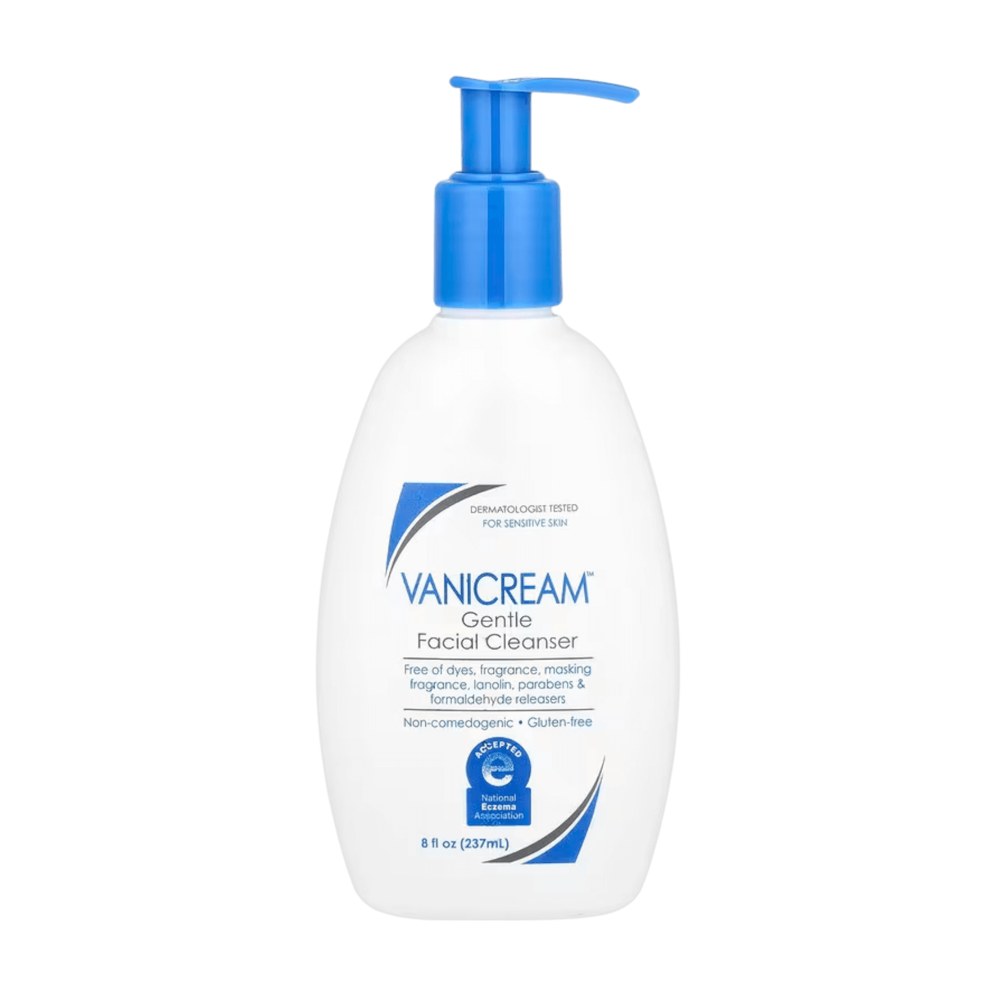 Vanicream, Gentle Facial Cleanser, For Sensitive Skin Fragrance-Free, 237ml