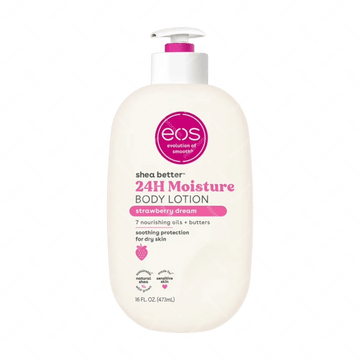 eos, Body Lotion for Dry Skin, Strawberry Dream, 473ml
