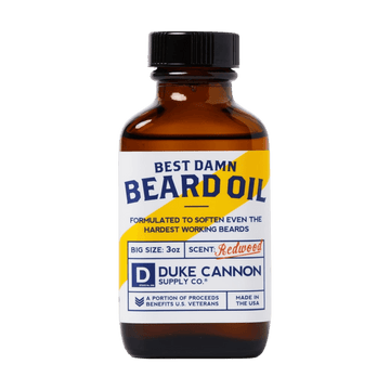 Duke Cannon Supply Co. Redwood Best Damn Beard Oil 3 fl oz
