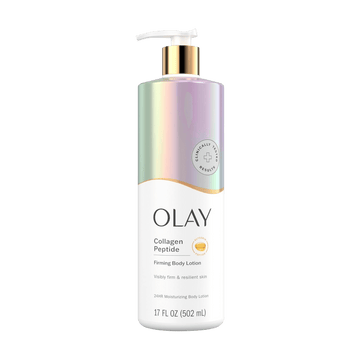 Olay, Firming & Hydrating Body Lotion, Collagen Peptides Serum, 502ml
