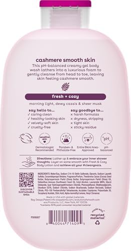 eos Shower Essentials Bundle – Vanilla Cashmere (Lotion + Body Wash + Shave Oil)
