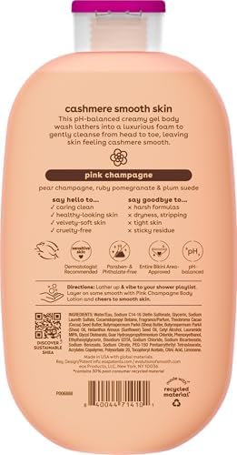 eos Cashmere Body Wash – Pink Champagne, 16 fl oz