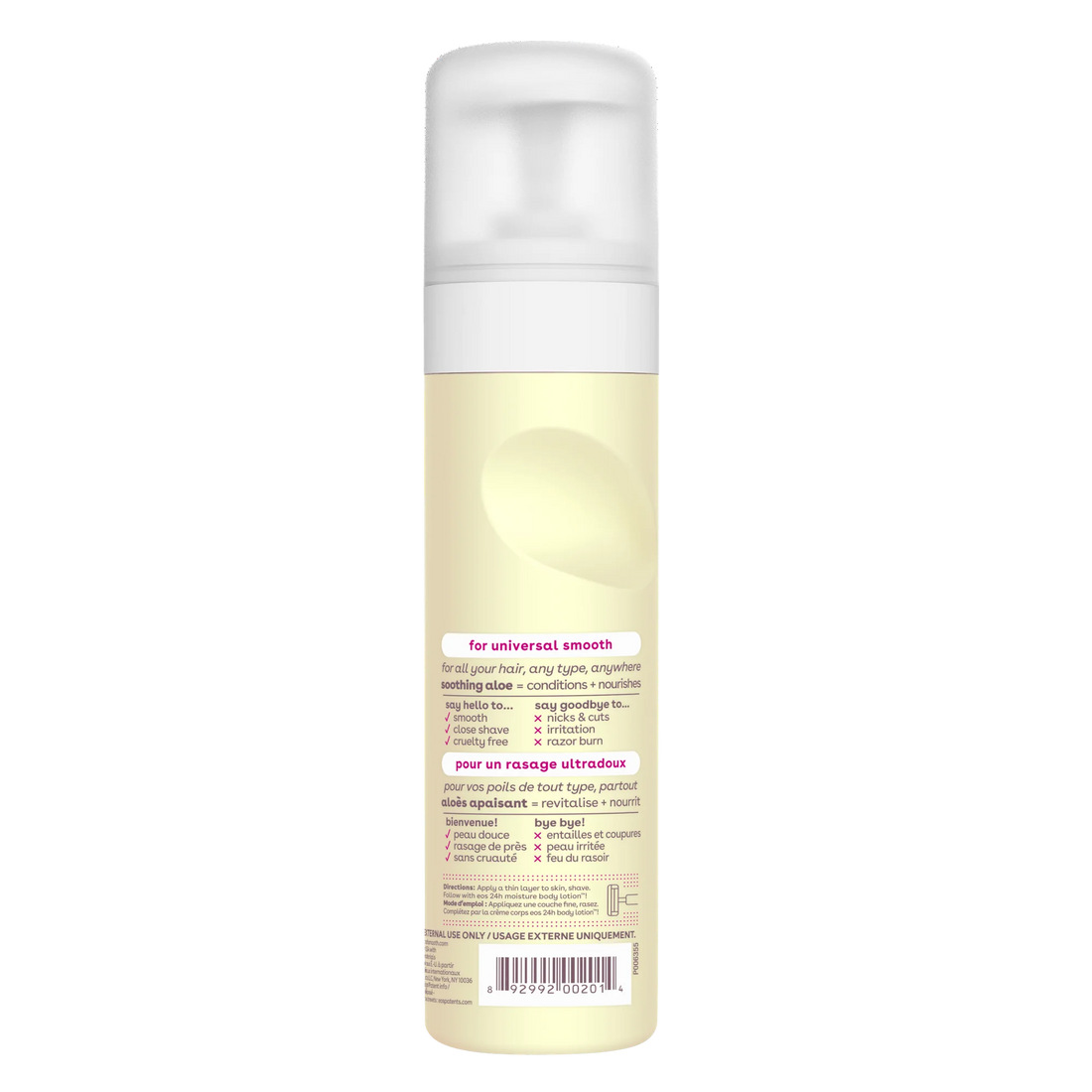 eos, Shave Cream, Shea Better Vanilla Bliss, 207ml