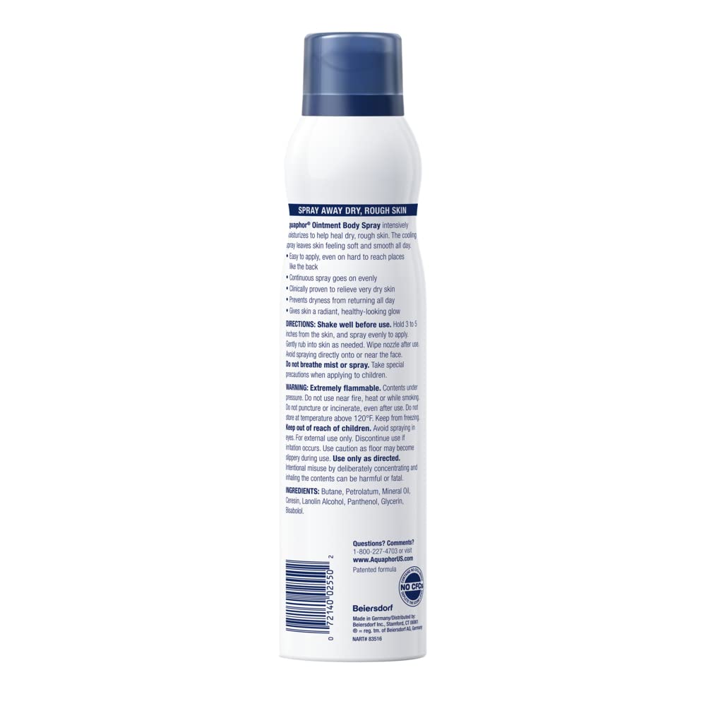 Aquaphor Healing Ointment Body Spray – 6.2 oz