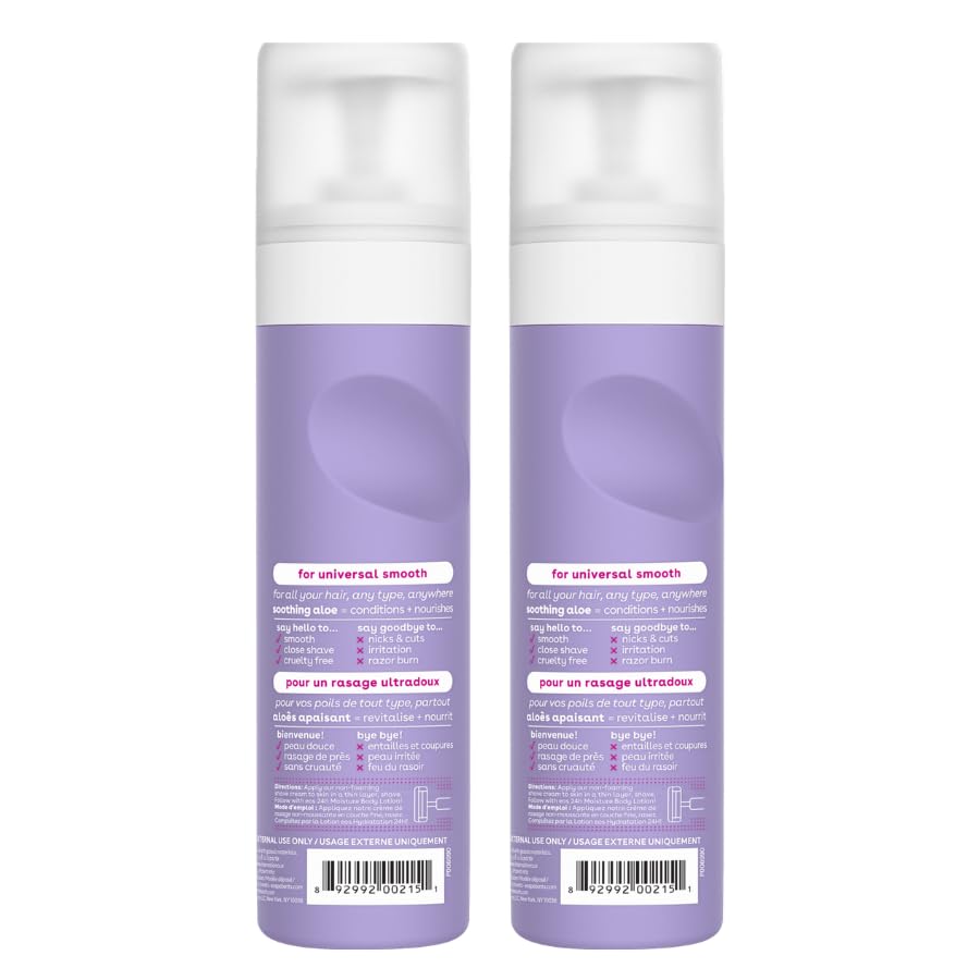 eos Shea Better Shave Cream – Lavender, 7 fl oz (Pack of 2)