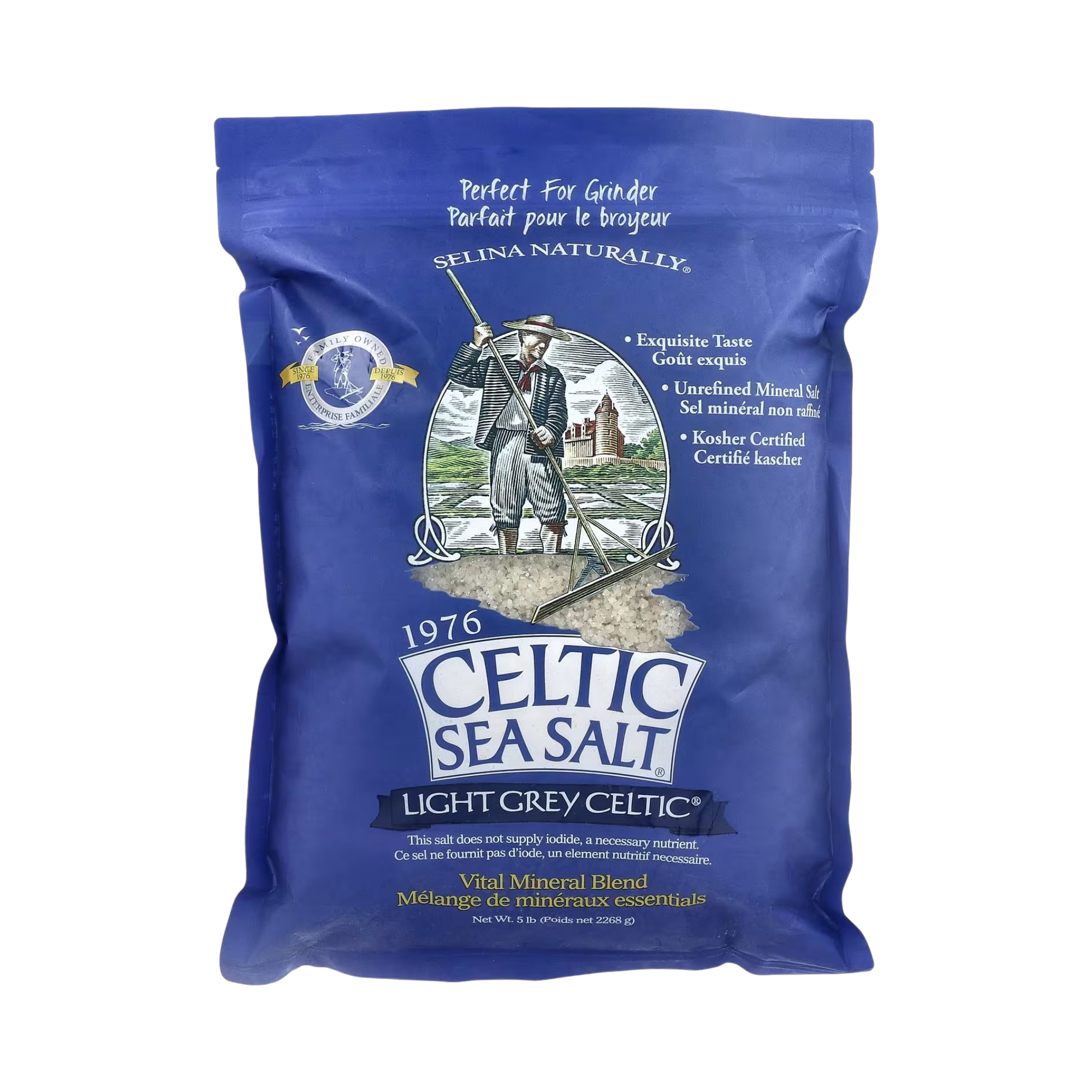 Celtic Sea Salt - Light Grey Celtic, Vital Mineral Blend (454 g)