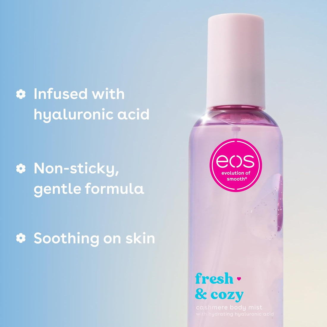 eos Cashmere Body Mist – Fresh & Cozy, 6 fl oz