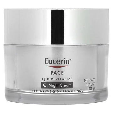 Eucerin, Night Cream, Q10 Revitalize Face Fragrance-Free, 48g