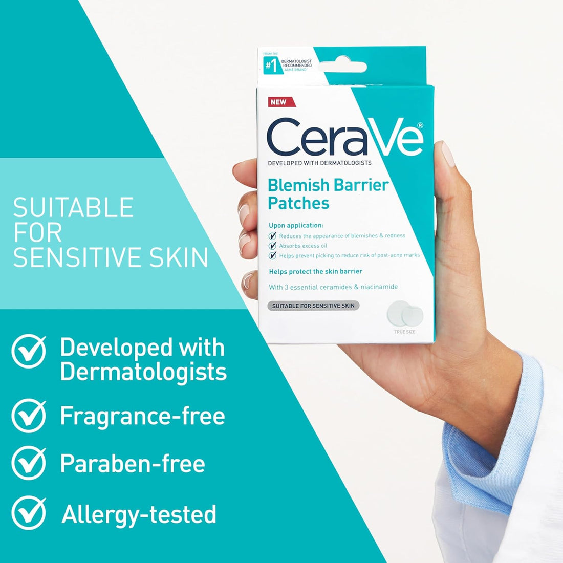 CeraVe Hydrocolloid Blemish Patches – 22ct