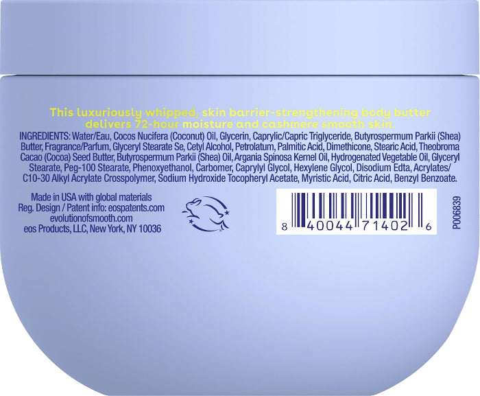 eos, Body Butter, Cashmere Whipped Oil Vanilla Cashmere, 283g