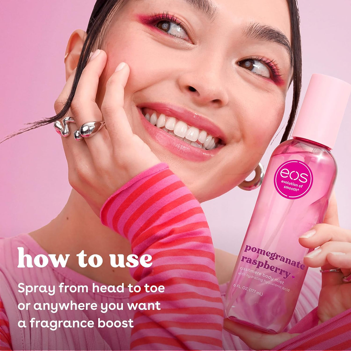 Eos Mist eos Cashmere Body Mist – Strawberry Dream, 6 fl oz