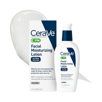 CeraVe PM Facial Moisturizing Lotion – Night Cream, 3 oz