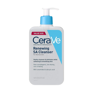 CeraVe Renewing Salicylic Acid Cleanser – 16 oz