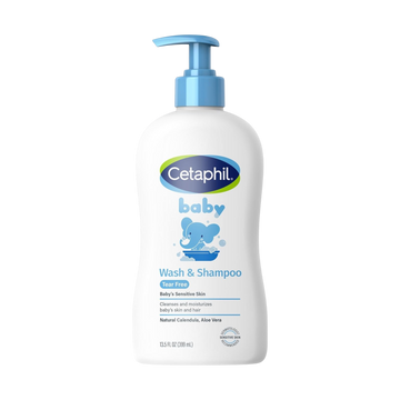 Cetaphil Baby Wash & Shampoo – Tear Free, 13.5 fl oz
