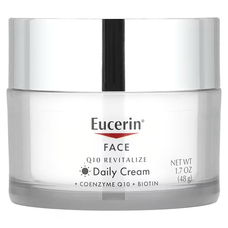 Eucerin, Daily Cream, Q10 Revitalize Face Fragrance-Free, 48g