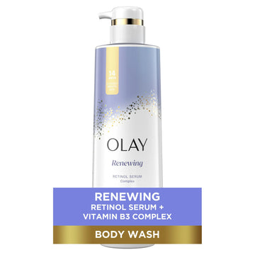 Olay, Body Wash, Cleansing & Renewing with Retinol Serum, 591ml