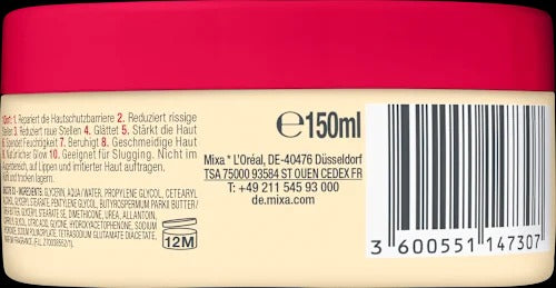 Mixa, 10-in-1 Cica Repair+ Urea Body Balm, 150ml