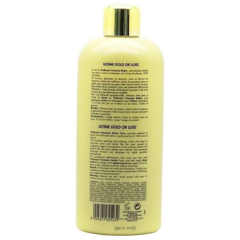 Pr. Francoise Bedon, Lightening Body Lotion, Ultime Gold Or Luxe, 500ml