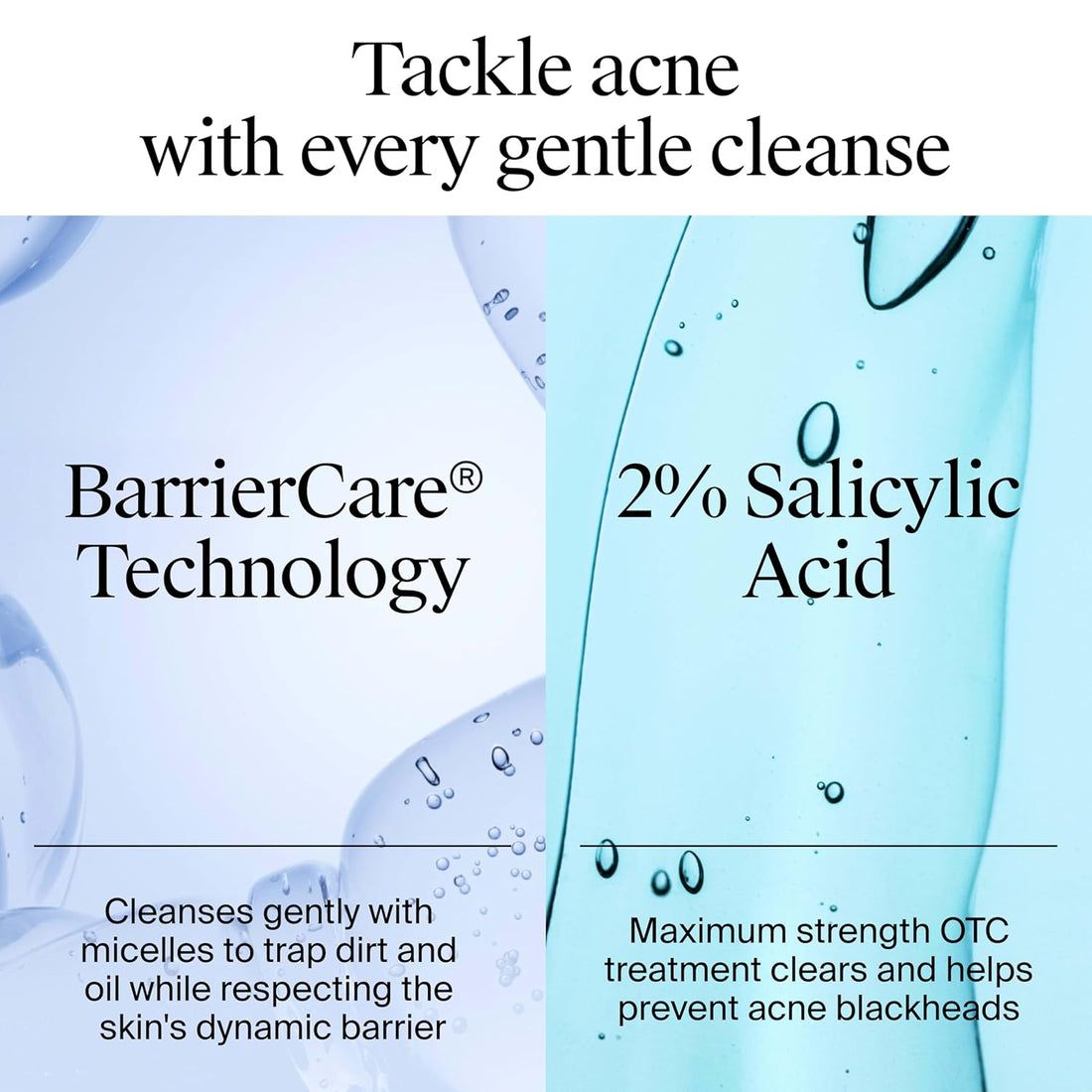 Neutrogena Oil-Free Acne Face Wash – 2% Salicylic Acid, Fragrance Free, 9.1 fl oz